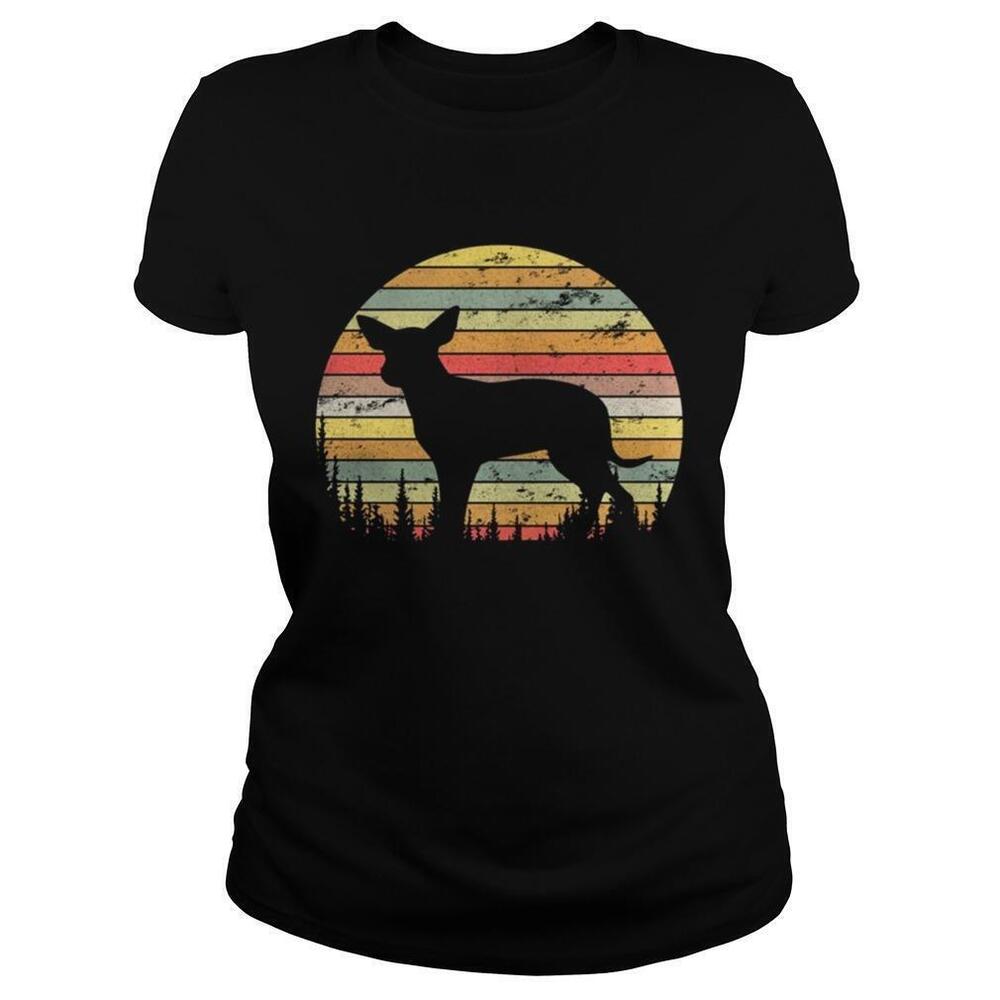 Mexican Hairless Dog Retro 70S Dog Shirt